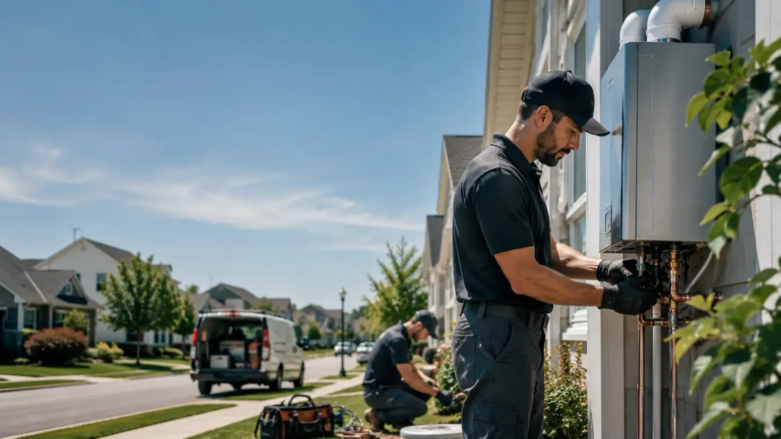Tankless Water Heater Installation in Wimbledon, ND